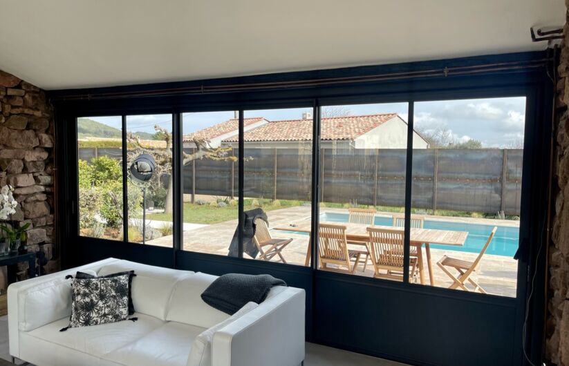 Rénovation d'une fenêtre en aluminium à Saint Clément de Rivière