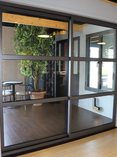 Rénovation d'un coulissant en aluminium à Grabels