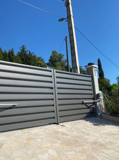 Rénovation d'un portail aux Matelles