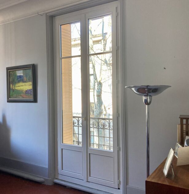 Rénovation d'une fenêtre en bois à Montpellier